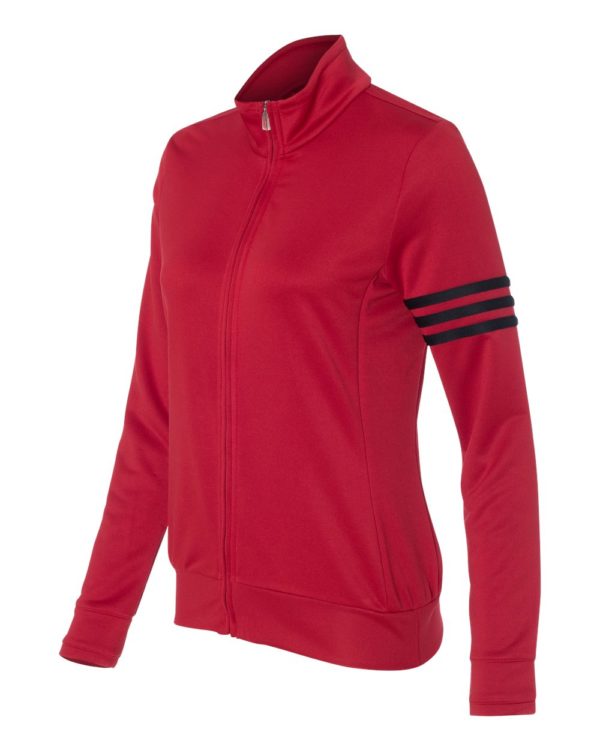 Adidas - Golf Women's ClimaLite 3-Stripes French Terry Full-Zip Jacket -  GSH Apparel